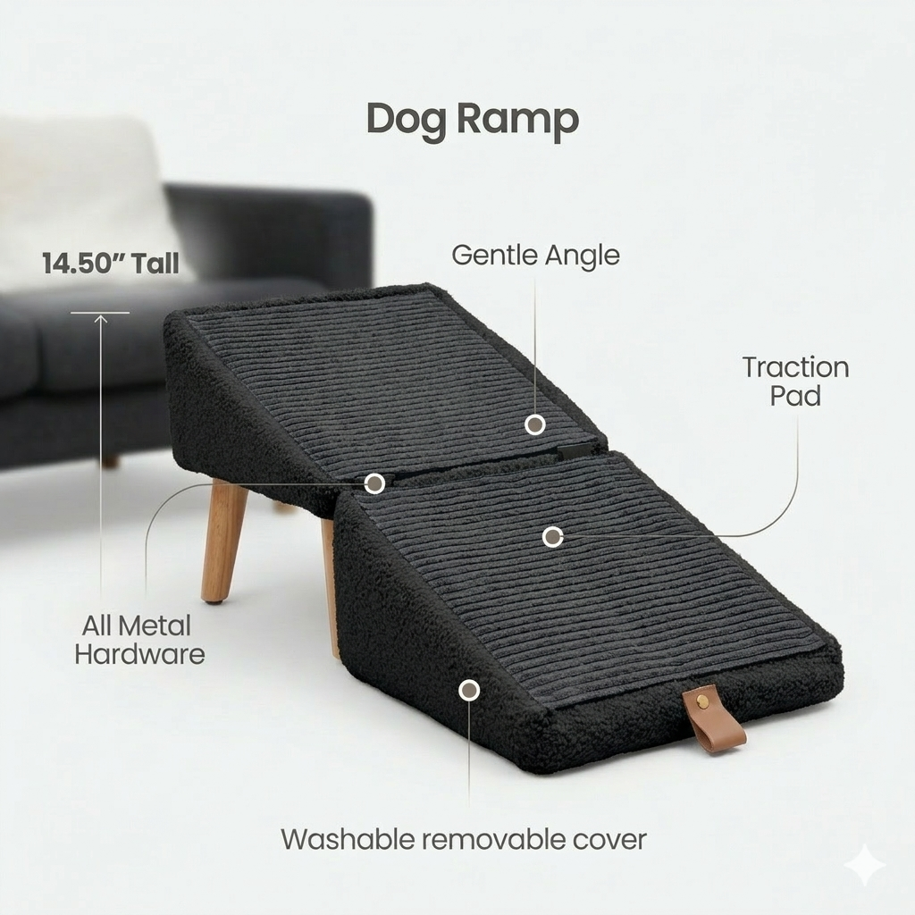 DOG RAMP OTTOMAN